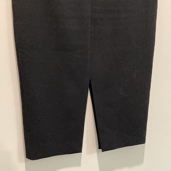Aritzia Jax Black Slit Pencil Skirt 10 - Picture 5 of 11